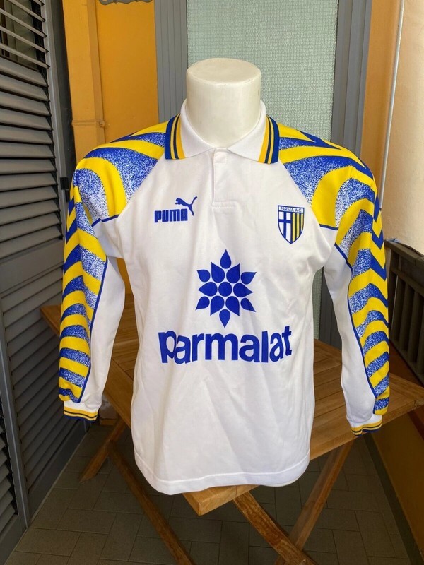 サッカーユニホーム パルマ 1995-96  PUMA XLサイズ Parma 1995 1997 puma longsleeve football shirt soccer jersey S | eBay