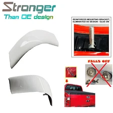 LH & RH UPGRADED Roof Corner Molding Trim For Ford Super Duty Z1 Oxford White