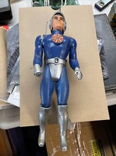 Mattel Major Matt Mason 1967 Captain Lazer with Helmet Figure 12", NOT WORKING