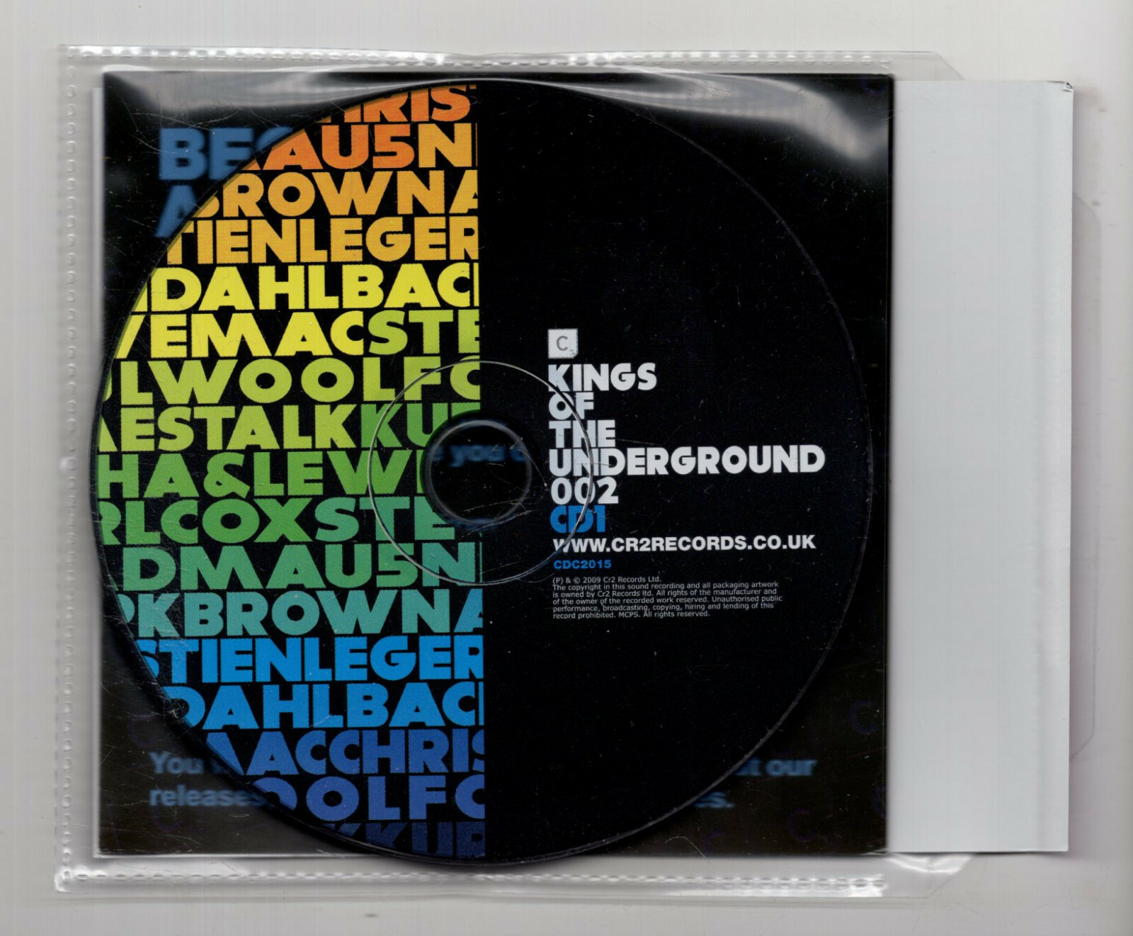 (JU812) Kings Of The Underground 002, 3 CD set - 2009 CDs