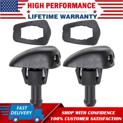#ad #ad 2x Universal Car Window Windshield Wiper Washer Nozzle Water Spray Jet Sprinkler $5.99