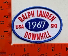 Polo Ralph Lauren Vintage 1967 Downhill Snow Ski Iron-On Patch
