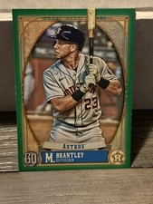 Michael Brantley 2021 Topps Gypsy Queen Green #80 Houston Astros