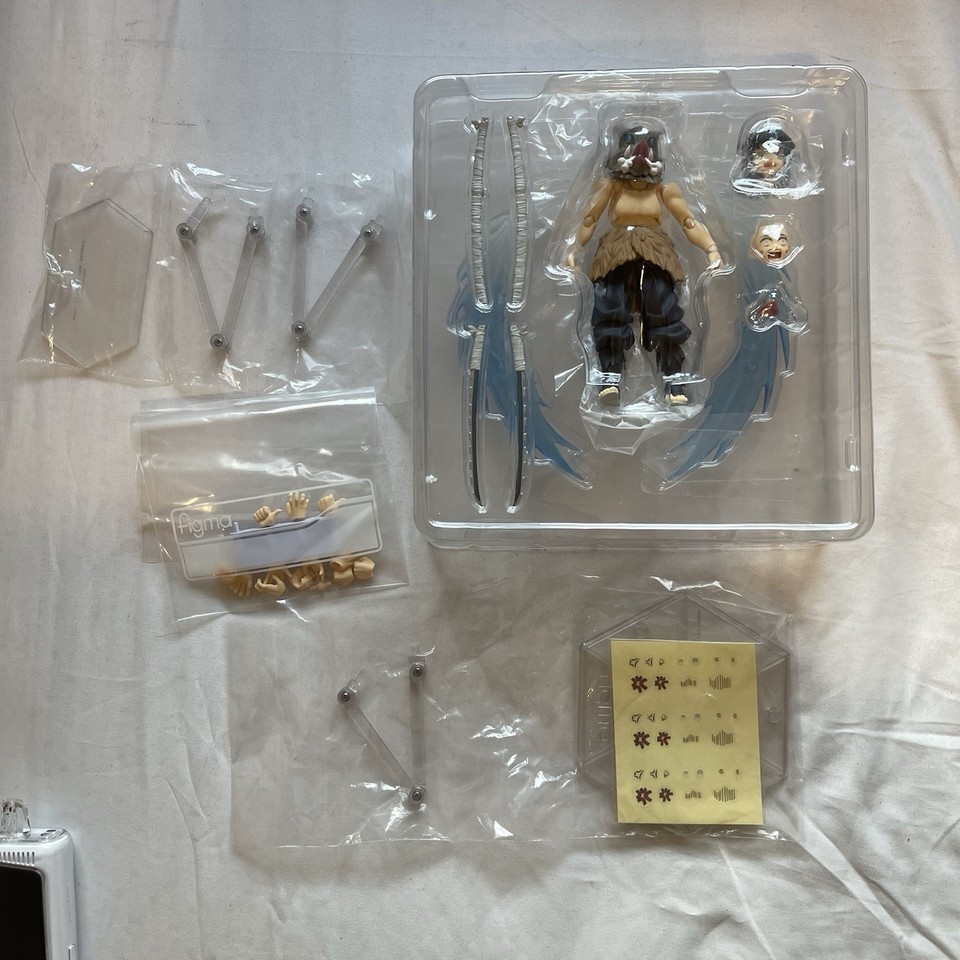 Figma Demon Slayer Kimetsu No Yaiba Inosuke Hashibira DX Edition Figure ...