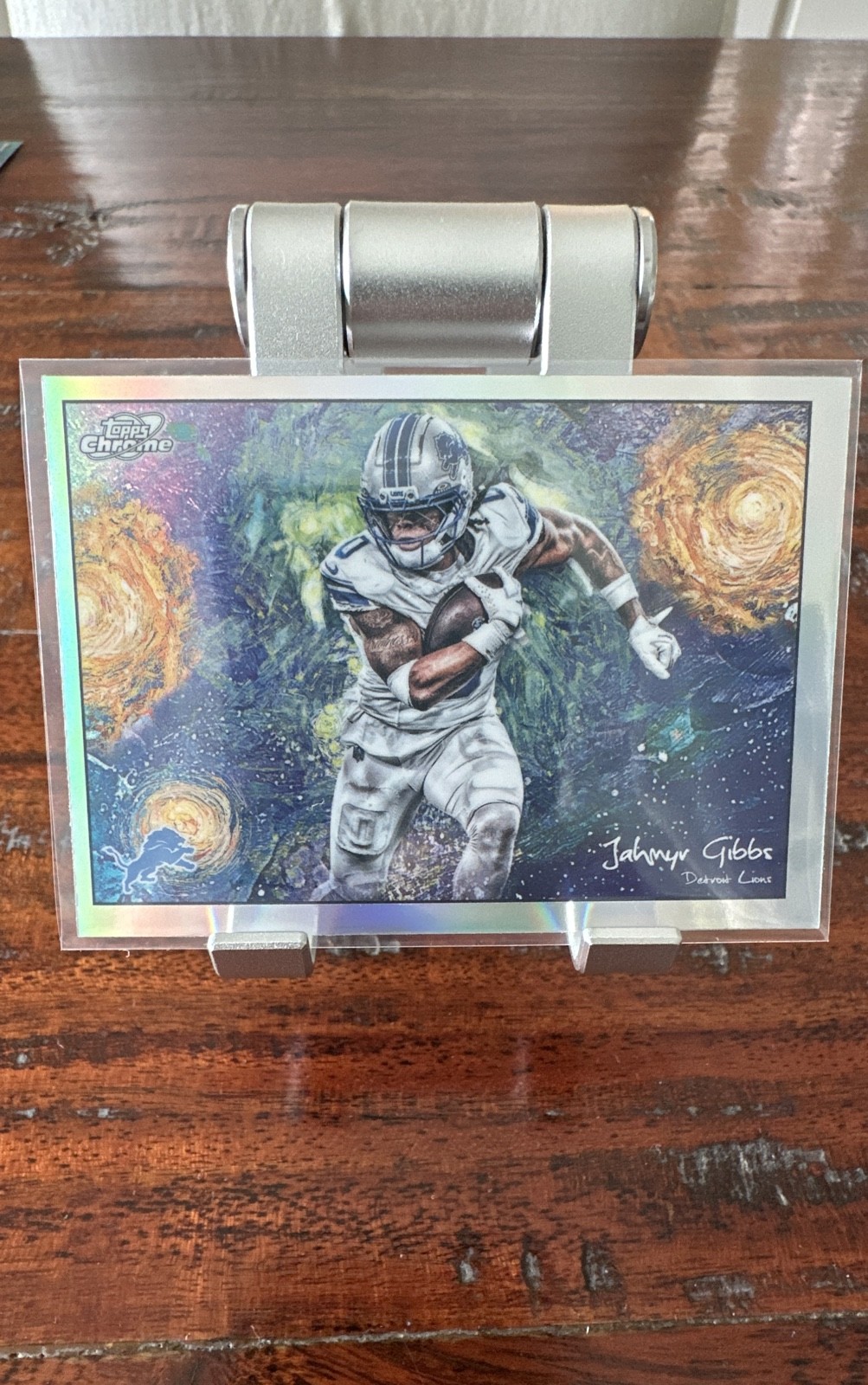 2025-26 Cosmic Chrome Stars in the Night Jahmyr Gibbs #STN-15
