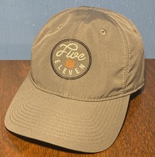 Gorra 511 Five Eleven Spellout Snapback - Gris Pedernal Rip Stop Gorra Parche 2024, NUEVA