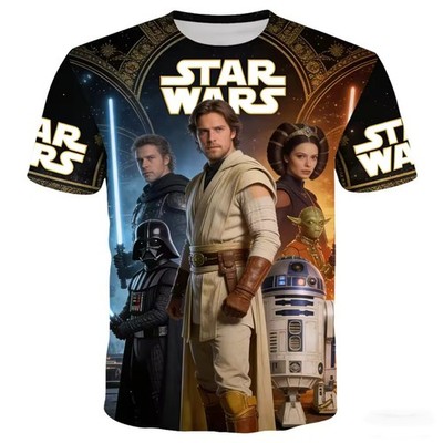 Star Wars 50th Anniversary Galaxy's Edge Father's Day Sci-Fi Tshirt 3D Printed