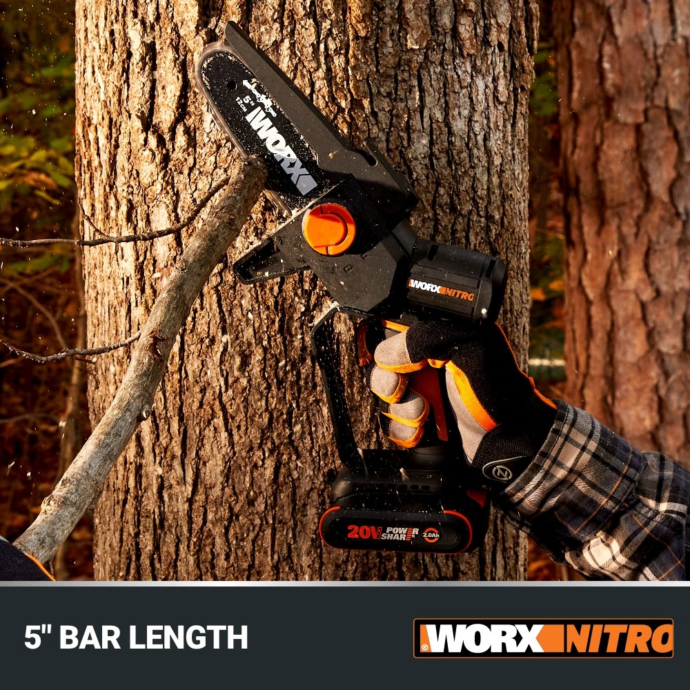 Worx Nitro 20V Brushless 5" Pruning Saw Tool Only (WG325.9)