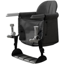 Portable Baby High Chair-Foldable Convertible Table for Travel Home,Clamp-O...