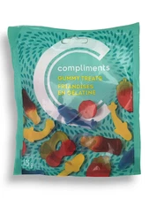 Compliments Gummy Treats Candy, 125g/4.4 oz. Bag