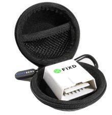 Fixd Obd2 Bluetooth Car Diagnostic Tool Auto Health Monitor Device Case Only