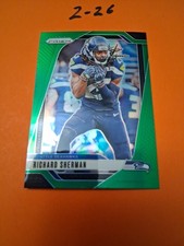 2024 Panini Prizm - Richard Sherman #265 Green Prizm