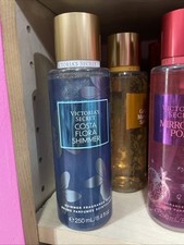 VICTORIA  S SECRET COSTA FLORA SHIMMER FRAGRANCE BODY MIST SPRAY SPLASH 8.4 oz