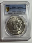 1928 $1 Peace Silver Dollar PCGS AU Detail Key Date