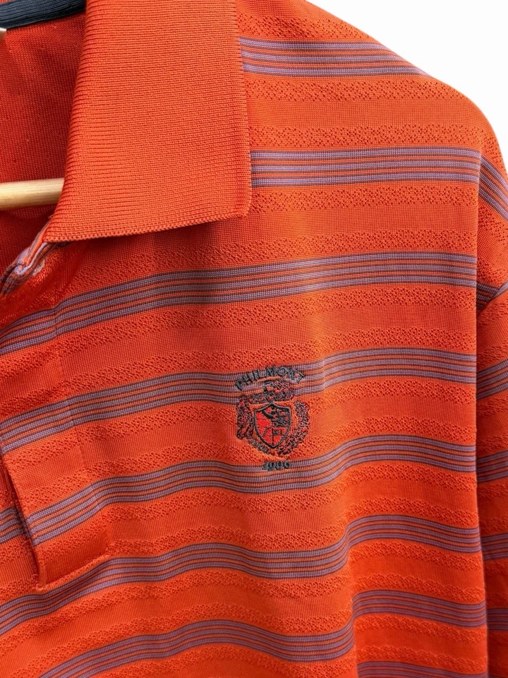 Camisa polo de golf vintage Adidas Philmont Country Club PA grande de colección Top Club Foto 3 de 4