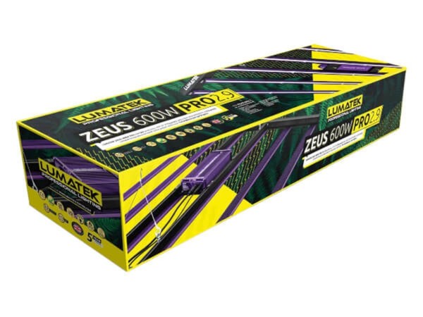 Lumatek Zeus 600W 2.9 PRO LED Cultivo – Alta Eficiencia – Poco Uso