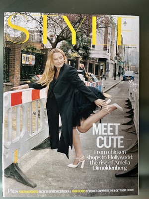 AMELIA DIMOLDENBERG  ~ Sunday Times STYLE Magazine 20/4/25 + David Beckham Emily