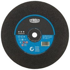 10x Tyrolit Trennscheibe gerade 500x5x40 mm A24 O4 BF PREMIUM Stahl