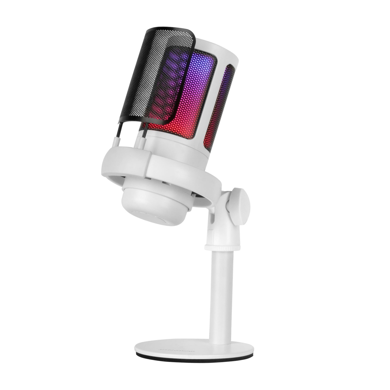 Microphone studio ARGB à directivité cardioïde et échantillonnage ADC