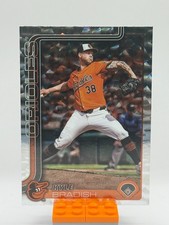 2025 Topps #449 Kyle Bradish Silver Crackle Foilboard