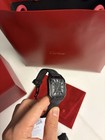 Cartier Santos de Cartier ADLC 40mm Black Dial Auto Date - Box & Papers & Straps — photo 4