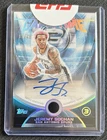 2025-26 Topps 3 Jeremy Sochan Auto # /49 Game Time Spurs Knicks Sealed Autograph