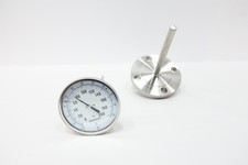 Ashcroft 50EI60E090 5in Bimetal Thermometer 9in 1/2in Npt 0-200f