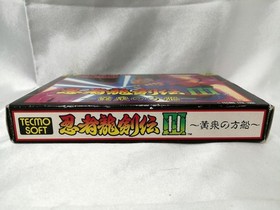 TECMO Ninja Gaiden III Famicom NES TCF-3N Retro Game 1991 A6389