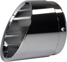 Khrome Werks 4.5" Slash Replacement Exhaust Muffler End Cap for Harley Davidson