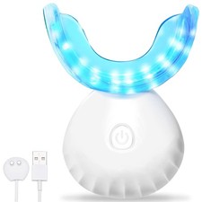 Teeth Whitening Light,10X More Powerful Blue Led Light Connected with USB, No...