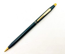 Not Used Old Stock Cross Black Gold Trim Mechanical Pencil 0.5mm Twist Click
