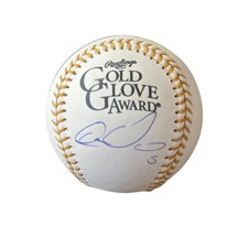 Carlos Gonzalez Colorado Rockies Autographed Gold Glove Award Baseball