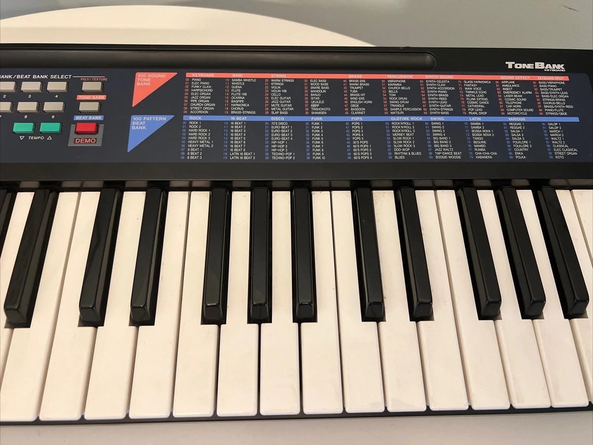 Casio CA-110 Tone Bank 49 Keys Piano Keyboard FOR PARTS ONLY! No