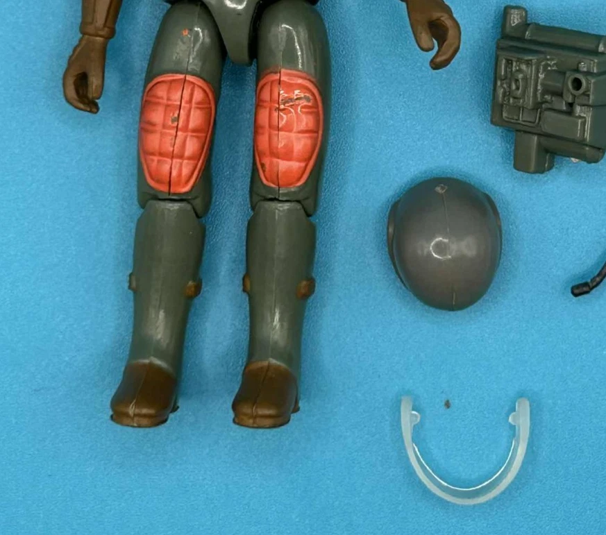 De colección GI Joe - 1982 FLASH brazo recto - 100% completo - Hasbro Foto 3 de 3