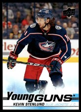 2019-20 Upper Deck Young Guns Kevin Stenlund Rookie Columbus #211 R69