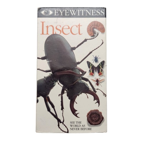90s Insect Vintage 90s Eyewitness Insect VHS BBC DK Martin Sheen Play 754077003609 ...