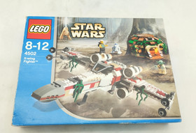 LEGO 4502 X-Wing Fighter (Dagobah) Original Box Figures Star Wars Rare