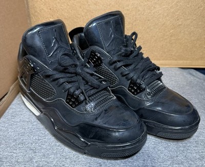 Jordan Air Jordan 4 Retro 11Lab4 Black/White 719864-010 Men's Size 9 2015 
