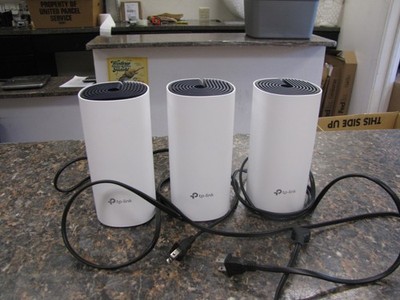 Lot of (3) TP-Link Deco P9 AC1200 AV1000 Powerline Whole Home Mesh System