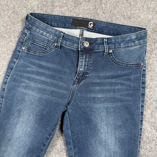 G by Guess Jeans Size 29 Waist Skinny Fit 27" Inseam Dark Wash Denim Women's