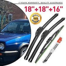 Scheibenwischer vorne + hinten passend Für GOLF 2 | BJ 1983 - 1991 DHL SHIP