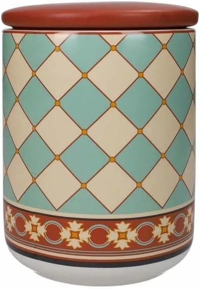 Barattolo da Cucina Ermetico BRANDANI Cementine Sicily in Porcellana 750 ml, fotografia 5 di 10