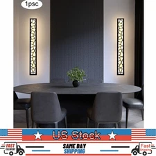 Wall Light Sconce Waterproof Outdoor Modern Lamp Exterior Lights Long Strip
