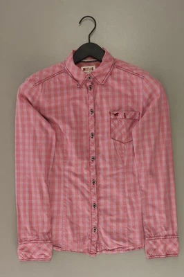 ⭐ Mustang blusa para damas talla 36, S a cuadros rosa algodón ⭐ - Imagen 1 de 4