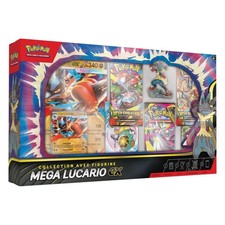 POKEMON COFFRET FIGURINE MEGA LUCARIO-EX MEGA EVOLUTION ME01 FR ME1