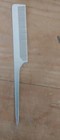 VTG Styling Essentials Aluminum Comb Metal Rat Tail Silver 127300 Hong Kong 8” — photo 6