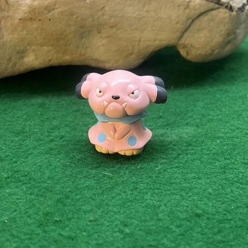 Snubbull Pokemon TOMY CGTSJ Nintendo Authentic PVC Vintage Toy Game Figure