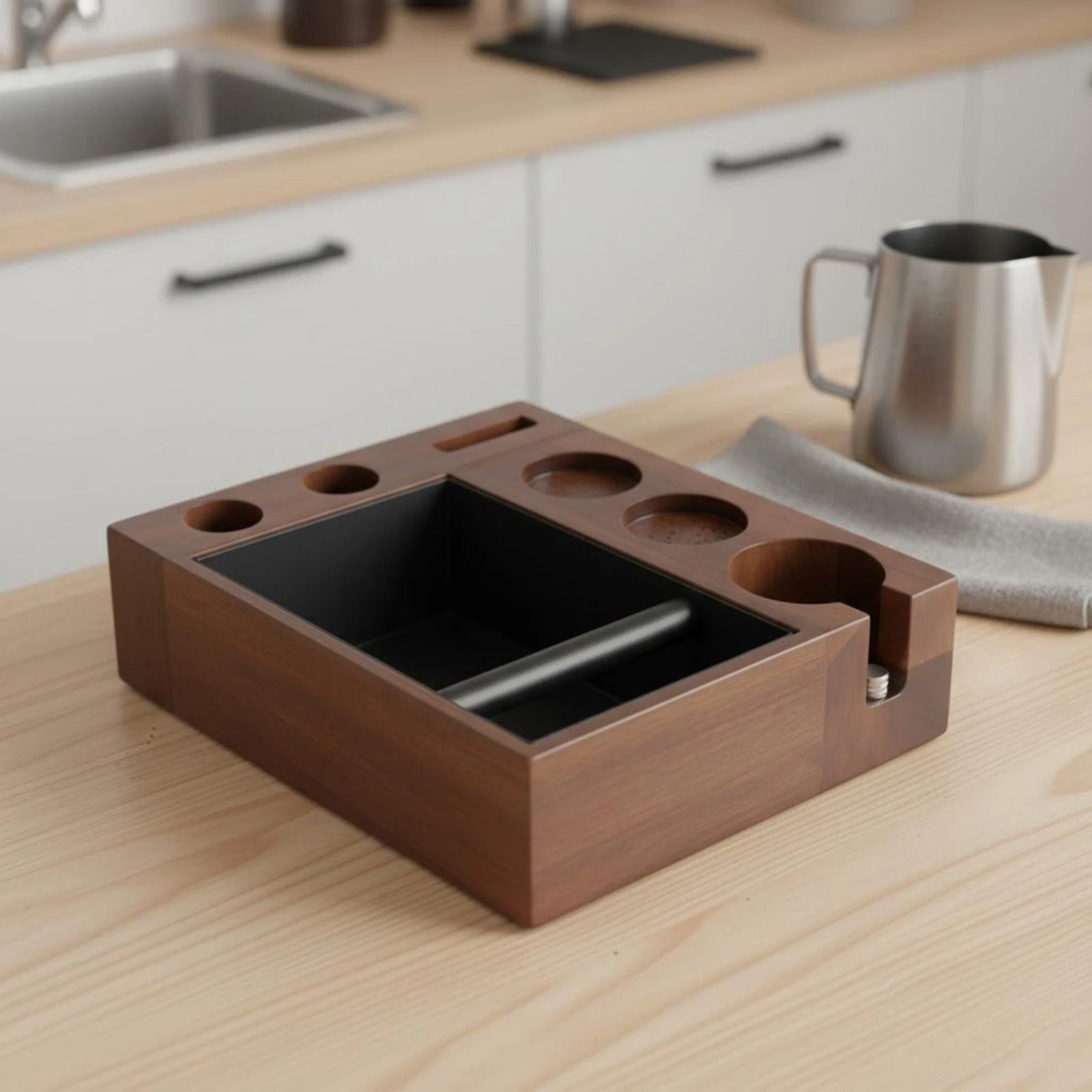 Espresso Knock Box Kit Espresso Specialist & Design Espresso Accessories Kit
