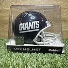 Lawrence Taylor New York Giants Autographed Mini Helmet Leaf Authentication