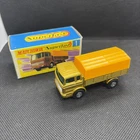 Matchbox Lesney Superfast SF1 Mercedes Truck-Gold, Yellow/Orange Original Box